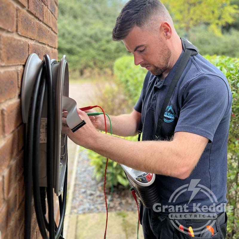Grant Keddle Electrical - Zappi Car Charge Point Install