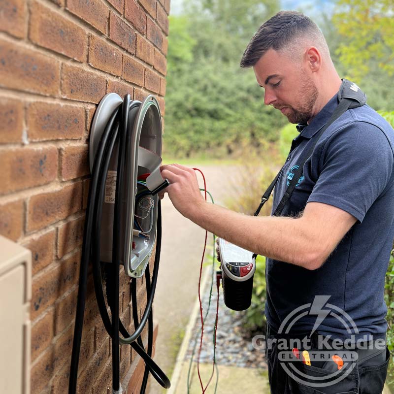 Grant Keddle Electrical - Zappi Car Charge Point Install