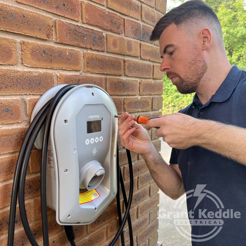 Grant Keddle Electrical - Zappi Car Charge Point Install